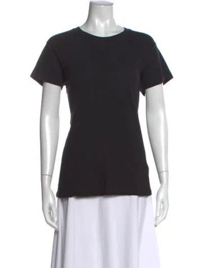 Pre-owned The Great Crew Neck Short Sleeve T-shirt In Black
