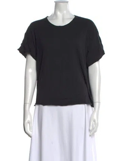 Pre-owned The Great Crew Neck Short Sleeve T-shirt In Black