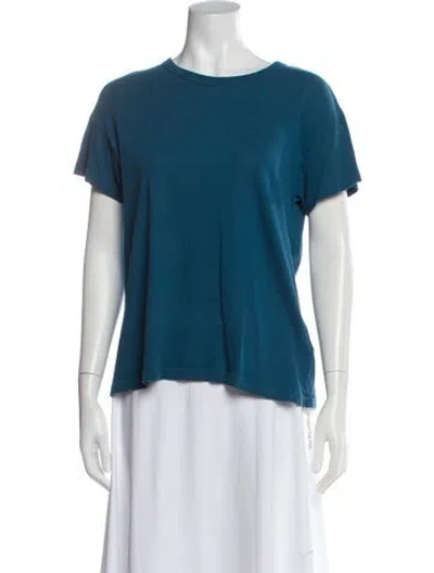 Pre-owned The Great Crew Neck Short Sleeve T-shirt In Blue