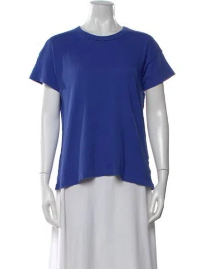 Pre-owned The Great Crew Neck Short Sleeve T-shirt In Blue