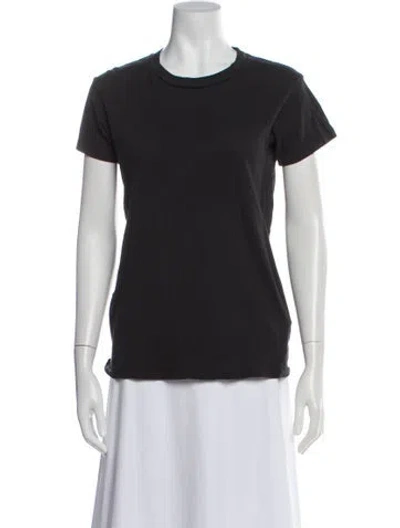 Pre-owned The Great Crew Neck Short Sleeve T-shirt In Gray