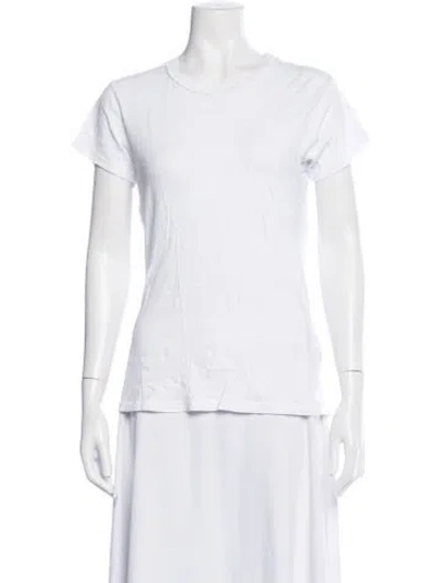 Pre-owned The Great Crew Neck Short Sleeve T-shirt In Neutral