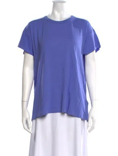 Pre-owned The Great Crew Neck Short Sleeve T-shirt W/ Tags In Blue