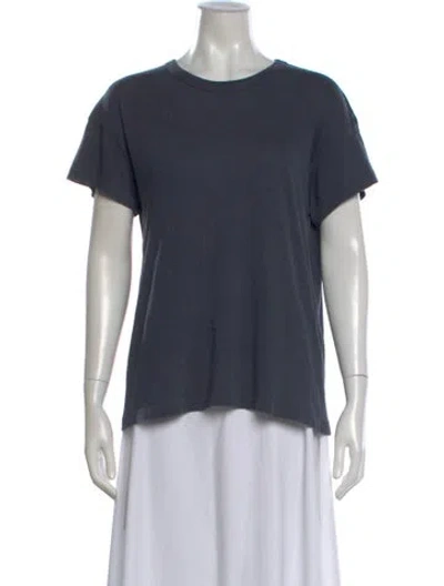 Pre-owned The Great Crew Neck Short Sleeve T-shirt W/ Tags In Gray