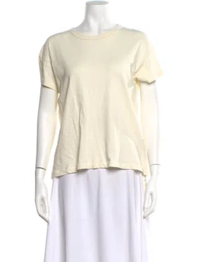 Pre-owned The Great Crew Neck Short Sleeve T-shirt W/ Tags In Neutral