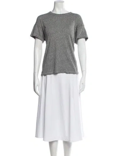 Pre-owned The Great Crew Neck Short Sleeve T-shirt In White