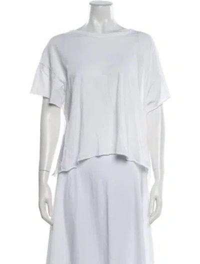 Pre-owned The Great Crew Neck Short Sleeve T-shirt In White