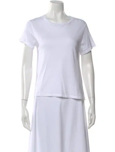Pre-owned The Great Crew Neck Short Sleeve T-shirt In White