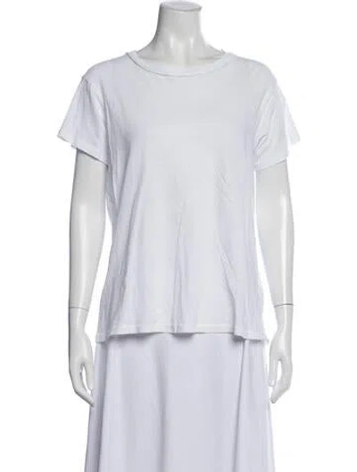 Pre-owned The Great Crew Neck Short Sleeve T-shirt In White