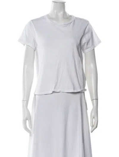 Pre-owned The Great Crew Neck Short Sleeve T-shirt In White