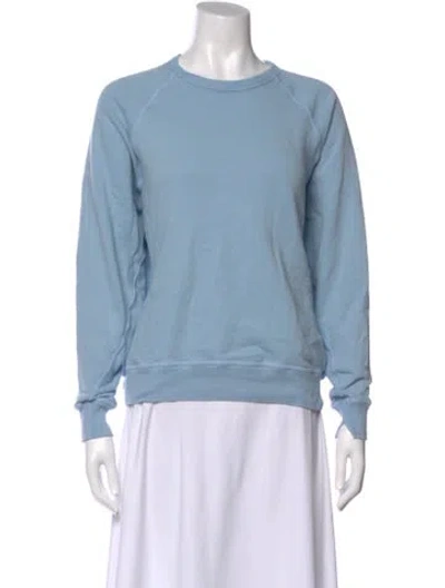 Pre-owned The Great Crew Neck Sweater In Blue
