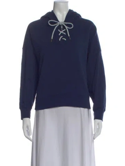 Pre-owned The Great Crew Neck Sweater In Blue