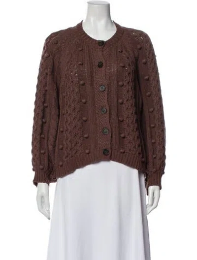 Pre-owned The Great Crew Neck Sweater In Brown