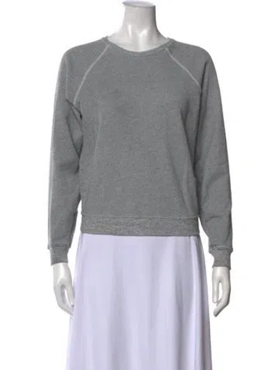 Pre-owned The Great Crew Neck Sweater In Grey