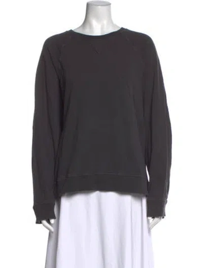 Pre-owned The Great Crew Neck Sweater In Grey