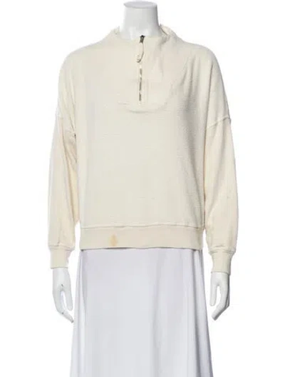 Pre-owned The Great Crew Neck Sweater In Neutral