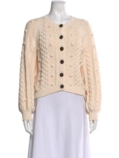 Pre-owned The Great Crew Neck Sweater In Neutral