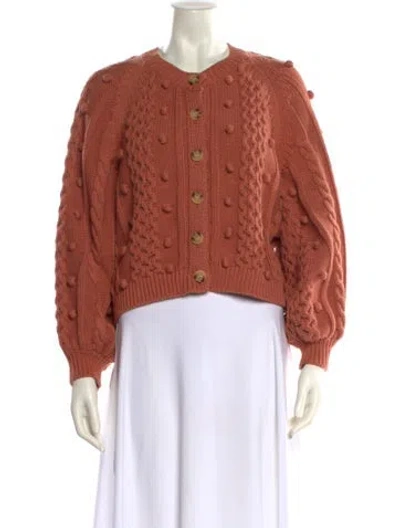 Pre-owned The Great Crew Neck Sweater In Orange