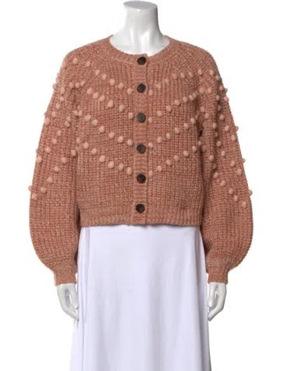 Pre-owned The Great Crew Neck Sweater In Pink