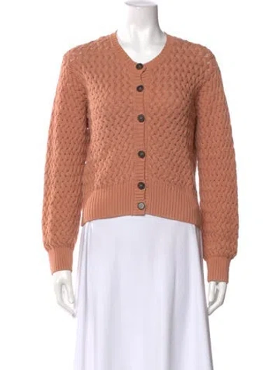 Pre-owned The Great Crew Neck Sweater In Pink
