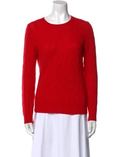 Pre-owned The Great Crew Neck Sweater In Red