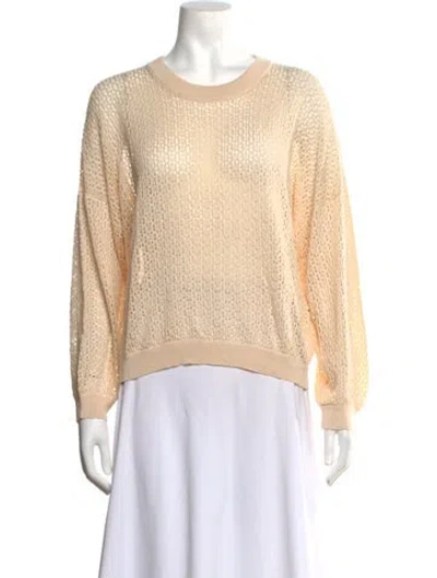 Pre-owned The Great Crew Neck Sweater W/ Tags In Neutrals