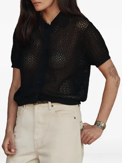 The Great Crochet Short-sleeve Shirt In Animal Print