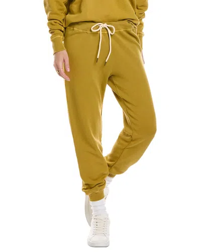 The Great Cropped Sweatpant In Yellow
