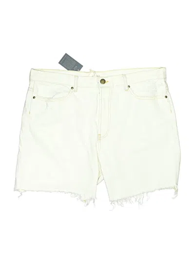 The Great Denim Shorts In White