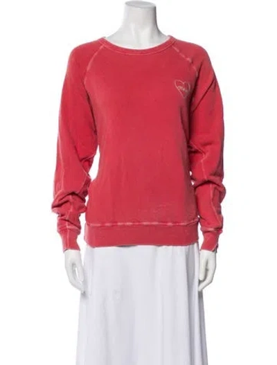 Pre-owned The Great Distressed Accents Pajamas In Pink