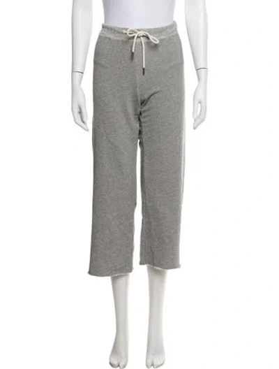 Pre-owned The Great Distressed Accents Sweatpants In Grey
