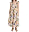 The Great Dove Dress In Bright Grove Floral In Multi