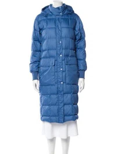 Pre-owned The Great + Eddie Bauer Down Coat In Blue