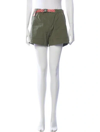 Pre-owned The Great + Eddie Bauer Mini Shorts In Green