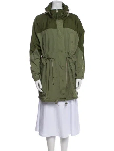 Pre-owned The Great + Eddie Bauer Nylon Utility Jacket In Green