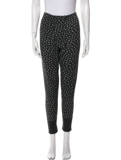 Pre-owned The Great + Eddie Bauer Printed Sweatpants In Blue