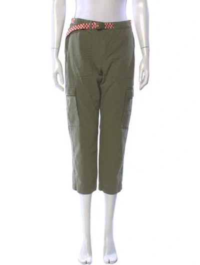 Pre-owned The Great + Eddie Bauer Straight Leg Pants In Green
