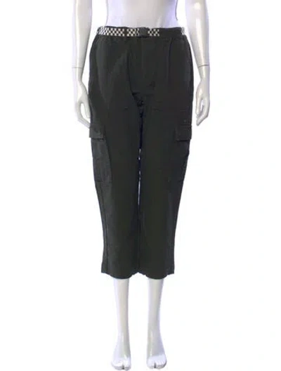 Pre-owned The Great + Eddie Bauer Straight Leg Pants In Green