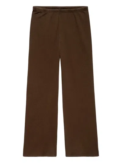 The Great Elastic-waistband Track Pants In Brown