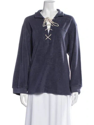 Pre-owned The Great Evening Jacket In Blue