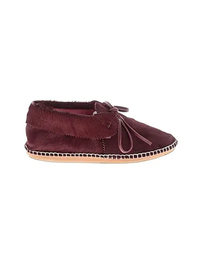 Pre-owned The Great Flats In Burgundy