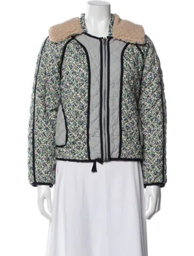 Pre-owned The Great Floral Print Jacket In Multi