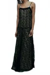 The Great The Grace Maxi Dress In Black In Black