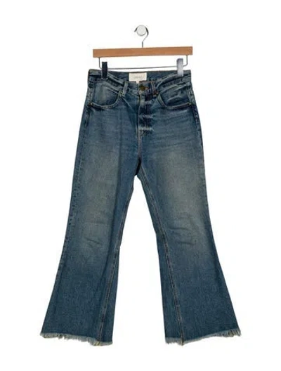 Pre-owned The Great High-rise Skinny Leg Jeans In Blue