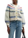 The Great Ice Rink Cardigan In Beige In White