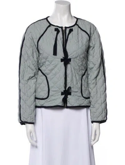 Pre-owned The Great Jacket In Blue