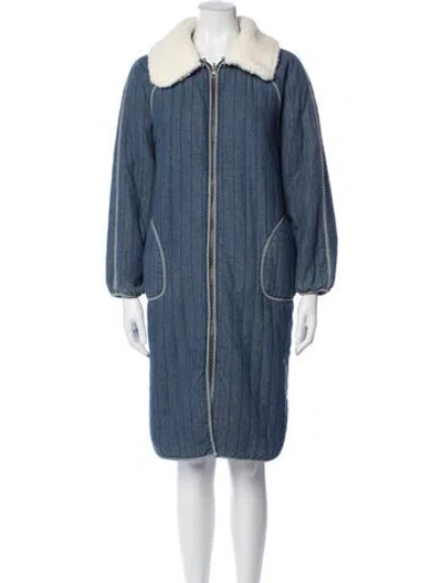 Pre-owned The Great Jacket In Blue