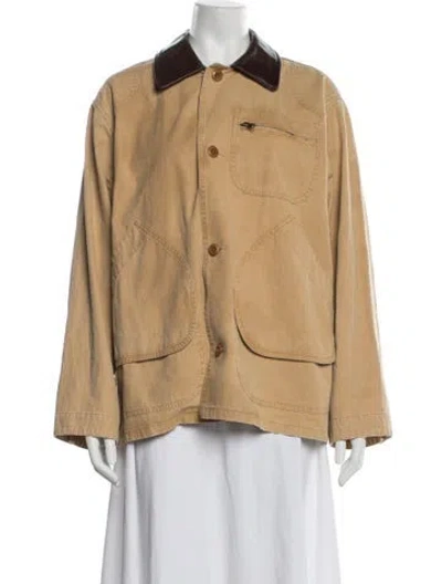 Pre-owned The Great Jacket In Brown