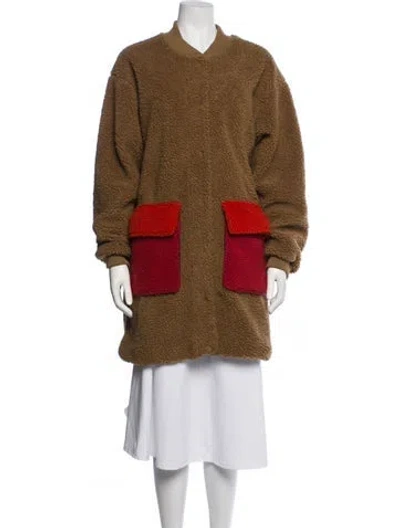 Pre-owned The Great Jacket In Brown