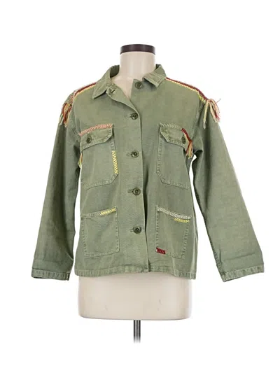 Pre-owned The Great Jacket In Green